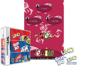 3 Game Pack! - Uno + Skip-Bo + Uno Free Fall (USA) Cover